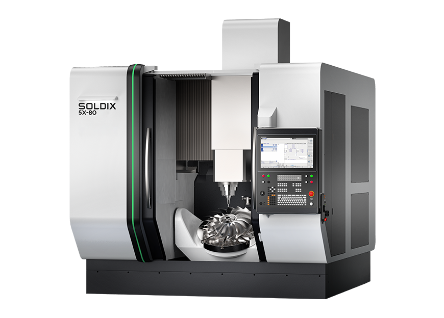 Пятиосевой обрабатывающий центр SOLDIX 5X-80